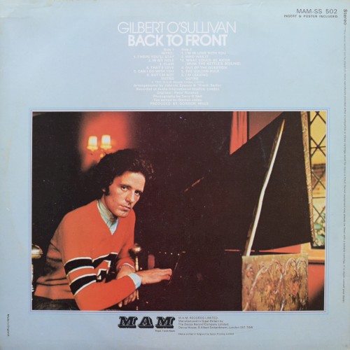 Gilbert O(?)sullivan